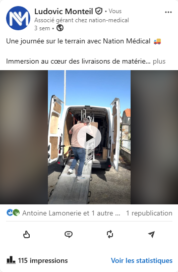 Reels vidéo